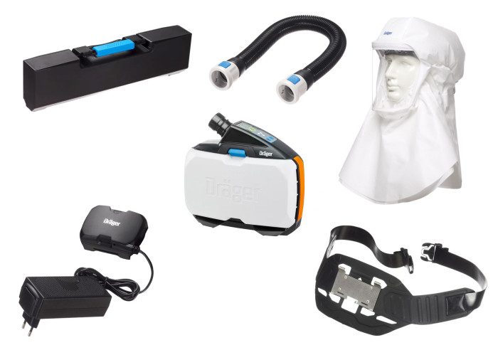 Kit cagoule ventilation assistée Dräger X-plore 8500