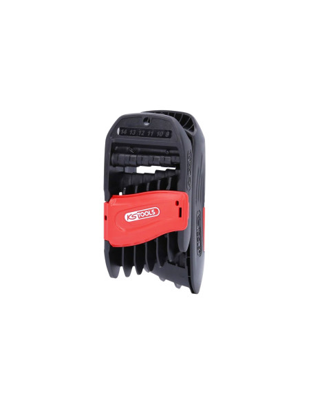 KS TOOLS - JEU DE 10 CLÉS MIXTES À CLIQUET REVERSIBLE GEARPLUS