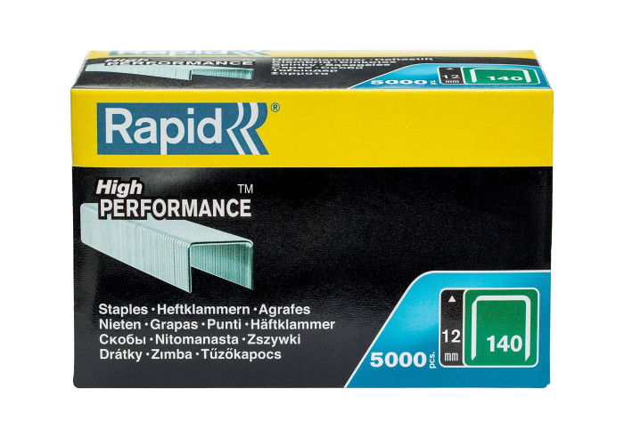 Rapid 140/12mm Galva Boîte de 5000 Agrafes 2